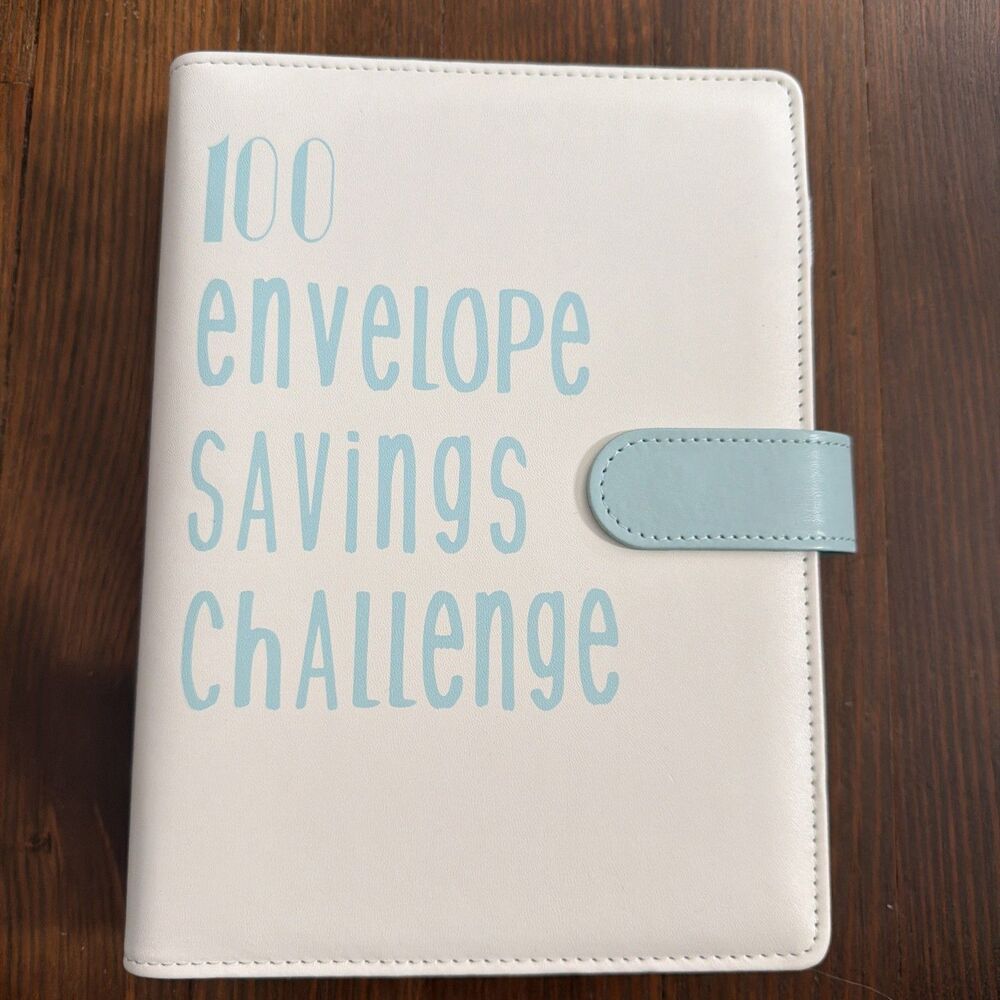 100 Envelope Challenge Book, $5,050 Savings Planner Cash Budget Organizer
